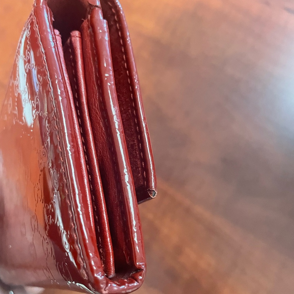 Gucci Micro Guccissima Long Patent Leather Wallet - Picture 7 of 13